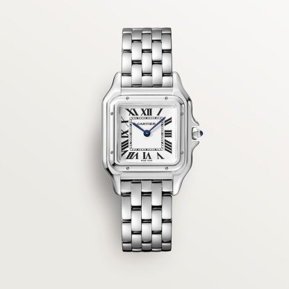 replica cartier Panthère de Cartier watch Medium model quartz movement steel CRWSPN0007